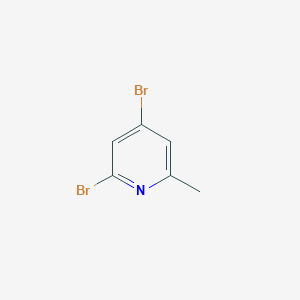 B1314160 2,4-Dibromo-6-methylpyridine CAS No. 79055-52-0