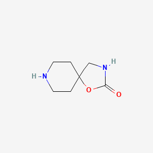 molecular formula C7H12N2O2 B1314174 1-Oxa-3,8-diazaspiro[4.5]decan-2-one CAS No. 5052-95-9