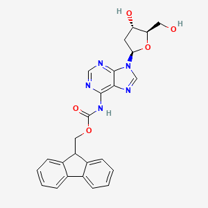 2'-Deoxy-N-{[(9H-fluoren-9-yl)methoxy]carbonyl}adenosine