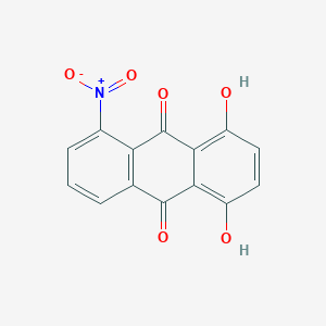 1,4-Dihydroxy-5-nitroanthracene-9,10-dione