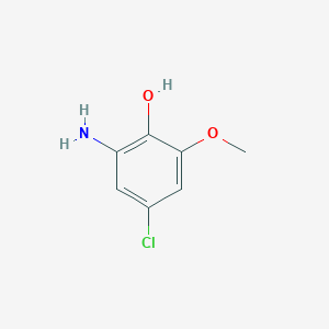 2-Amino-4-chloro-6-methoxyphenol