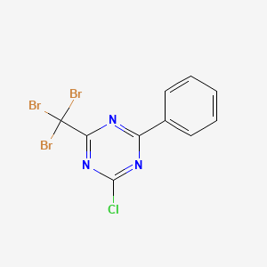 2-Chloro-4-phenyl-6-(tribromomethyl)-1,3,5-triazine