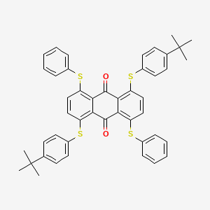 1,5-Bis((4-(1,1-dimethylethyl)phenyl)thio)-4,8-bis(phenylthio)anthraquinone