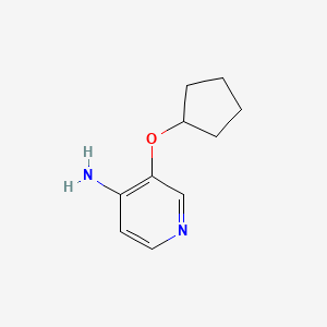 3-(Cyclopentyloxy)pyridin-4-amine