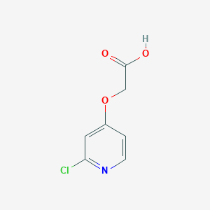 2-(2-Chloropyridin-4-yloxy)acetic acid