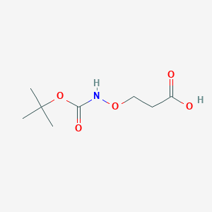 3-[[[(1,1-dimethylethoxy)carbonyl]amino]oxy]Propanoic acid