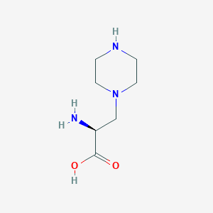 3-(Piperazin-1-yl)-L-Ala-OH