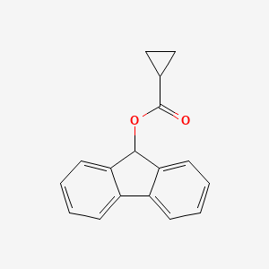 9H-fluoren-9-yl cyclopropanecarboxylate