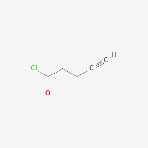 molecular formula C5H5ClO B1314202 戊-4-炔酰氯 CAS No. 55183-44-3