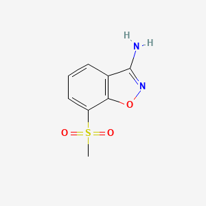 7-(Methylsulfonyl)benzo[d]isoxazol-3-amine