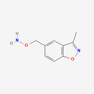 O-((3-Methylbenzo[d]isoxazol-5-yl)methyl)hydroxylamine