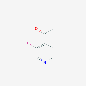 molecular formula C7H6FNO B1314204 1-(3-氟吡啶-4-基)乙酮 CAS No. 87674-21-3