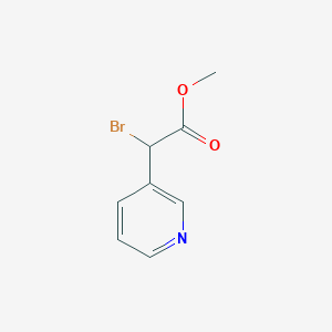 Methyl2-bromo-2-(pyridin-3-yl)acetate