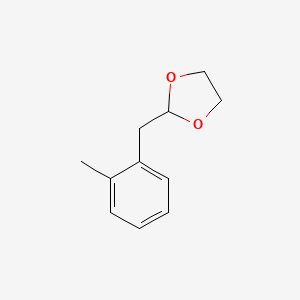 molecular formula C11H14O2 B1314213 1-(1,3-二氧戊环-2-基甲基)-2-甲苯 CAS No. 89012-55-5
