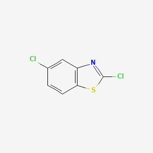 molecular formula C7H3Cl2NS B1314219 2,5-二氯苯并噻唑 CAS No. 2941-48-2