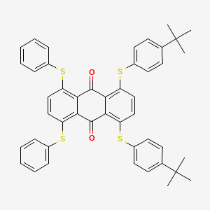 1,4-Bis((4-(1,1-dimethylethyl)phenyl)thio)-5,8-bis(phenylthio)anthraquinone