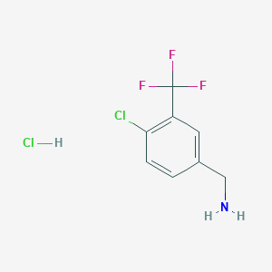 4-Chloro-3-(trifluoromethyl)benzylamine hydrochloride