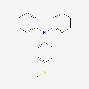 4-(Methylsulfanyl)-N,N-diphenylaniline