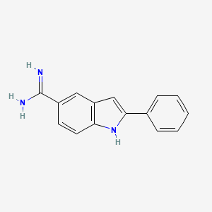 2-phenyl-1H-indole-5-carboximidamide