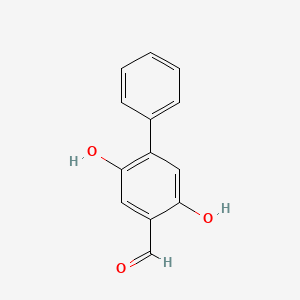 2,5-Dihydroxy-[1,1'-biphenyl]-4-carbaldehyde