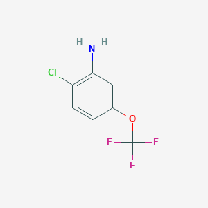 B1314244 2-Chloro-5-(trifluoromethoxy)aniline CAS No. 331-26-0