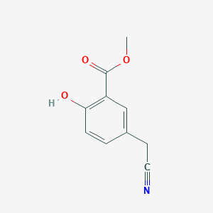 Methyl 5-(cyanomethyl)-2-hydroxybenzoate