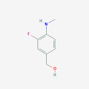 (3-Fluoro-4-(methylamino)phenyl)methanol