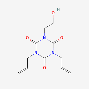 1,3-Diallyl-5-(2-hydroxyethyl)-1,3,5-triazinane-2,4,6-trione