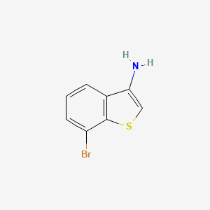 7-Bromobenzo[b]thiophen-3-amine