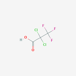 molecular formula C3HCl2F3O2 B1314270 2,2-二氯-3,3,3-三氟丙酸 CAS No. 422-39-9