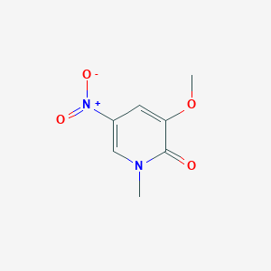 3-methoxy-1-methyl-5-nitropyridin-2(1H)-one