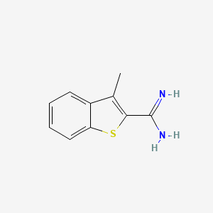 3-Methylbenzo[b]thiophene-2-carboximidamide