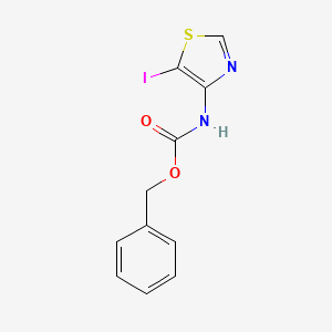 Benzyl (5-iodothiazol-4-yl)carbamate