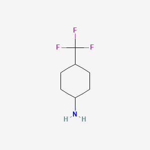 molecular formula C7H12F3N B1314293 4-(三氟甲基)环己胺 CAS No. 58665-70-6