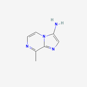 8-Methylimidazo[1,2-a]pyrazin-3-amine