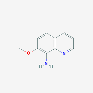 molecular formula C10H10N2O B1314336 7-甲氧基喹啉-8-胺 CAS No. 83010-84-8