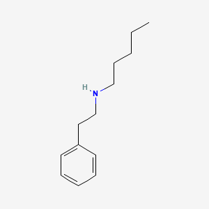 B1314345 N-(2-phenylethyl)pentan-1-amine CAS No. 80377-02-2
