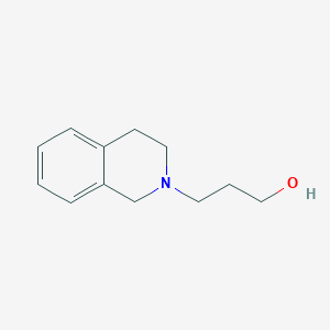 molecular formula C12H17NO B1314347 3-(3,4-二氢异喹啉-2(1H)-基)丙-1-醇 CAS No. 86368-07-2