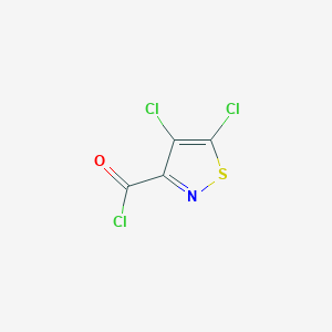 B1314353 4,5-Dichloroisothiazole-3-carbonyl chloride CAS No. 220769-88-0