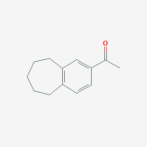 1-(6,7,8,9-Tetrahydro-5H-benzo[7]annulen-2-yl)ethanone