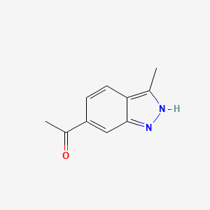 1-(3-Methyl-1H-indazol-6-yl)ethanone