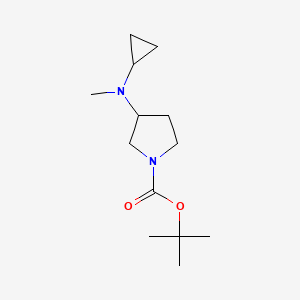 tert-Butyl3-(cyclopropyl(methyl)amino)pyrrolidine-1-carboxylate