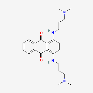 9,10-Anthracenedione, 1,4-bis((3-(dimethylamino)propyl)amino)-