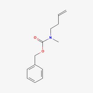 molecular formula C13H17NO2 B13143652 Benzyl but-3-en-1-yl(methyl)carbamate 