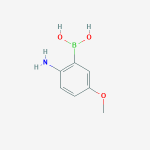 (2-Amino-5-methoxyphenyl)boronic acid