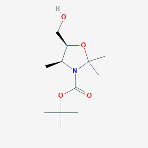 (4S,5S)-tert-Butyl 5-(hydroxymethyl)-2,2,4-trimethyloxazolidine-3-carboxylate