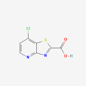 7-Chloro-[1,3]thiazolo[4,5-b]pyridine-2-carboxylic acid