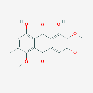 9,10-Anthracenedione, 1,8-dihydroxy-2,3,5-trimethoxy-6-methyl-