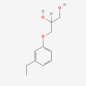 3-(3-Ethylphenoxy)propane-1,2-diol