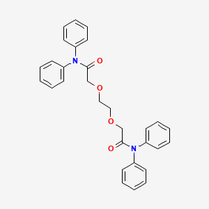 Acetamide, 2,2'-[1,2-ethanediylbis(oxy)]bis[N,N-diphenyl-